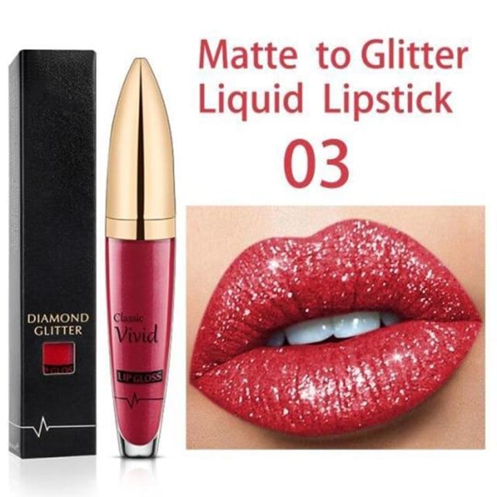 Lip Gloss Set | Long-Lasting Matte & Glitter Finish | 18 Colors | Waterproof