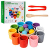 Montessori Sorting Toy | Fine Motor Skill Builder | Educational Cups & Balls Set