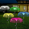 Solar Garden Lights | Jellyfish Design with Color-Changing & Warm White Modes | 75cm