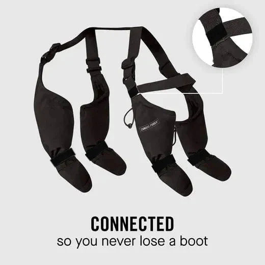Dog Boots with Suspenders | Adjustable Straps & Breathable Design | Non-Slip Paw Protection for Outdoor Adventures