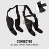 Dog Boots with Suspenders | Adjustable Straps & Breathable Design | Non-Slip Paw Protection for Outdoor Adventures