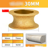 Edge diamond grinding wheel