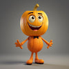Autumn Decoration | Pumpkin Figure | Weatherproof Resin | Indoor & Outdoor Display