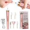 Electric Nail Drill & Manicure Kit | Rechargeable with LED Light | Nail Art Tools Set