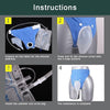 Urine Collection Bag with Silicone Receiver | Leak-Proof | High Capacity | Reusable