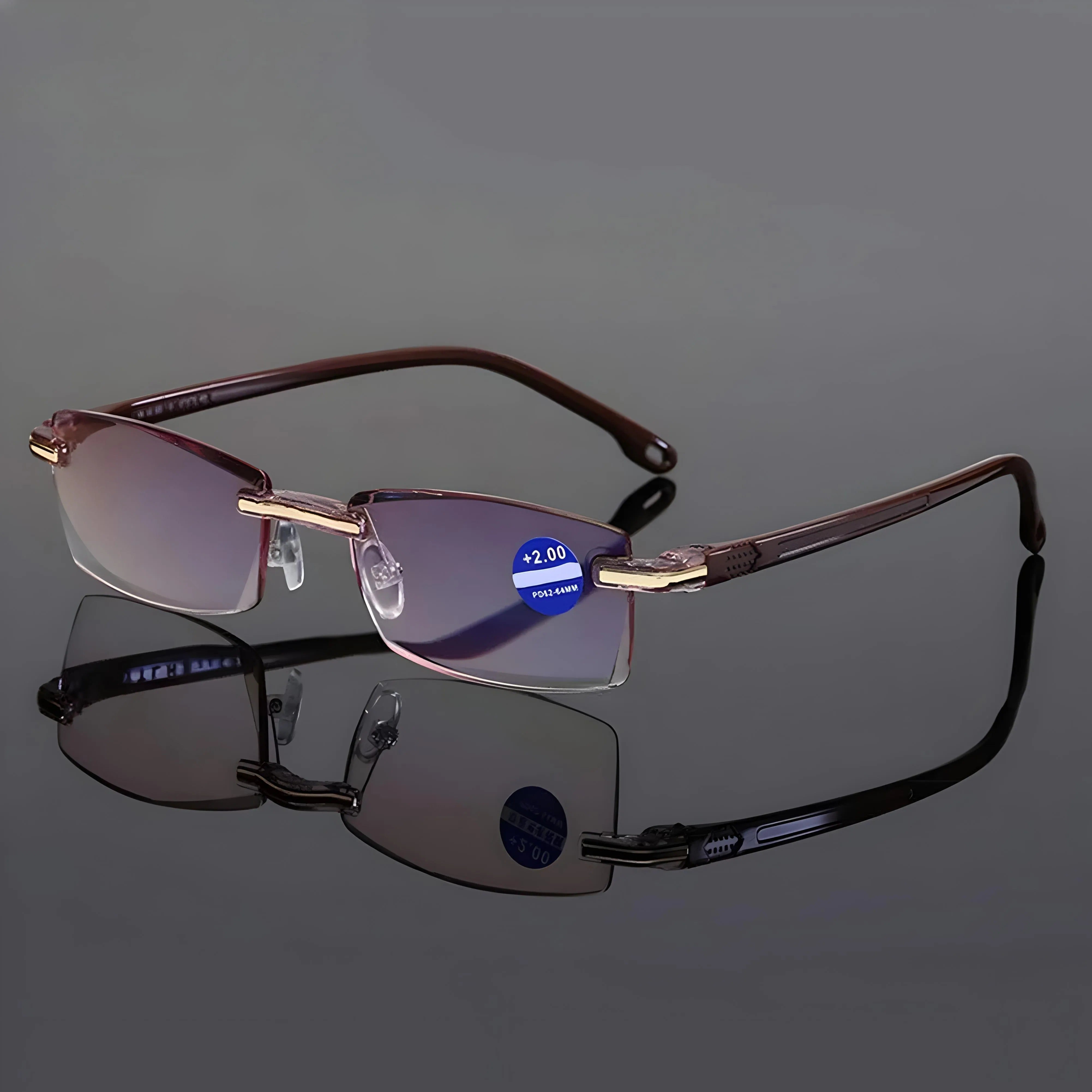 Progressive Reading Glasses | RayGuard™ Blue Light Blocking Lenses | Anti-Glare & Scratch-Resistant | 1+1 Free Offer