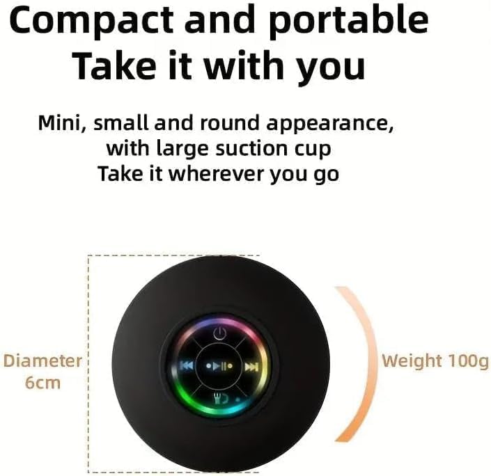 SplashBeat™ Portable Water Resistance Sound