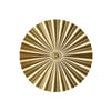 Elegant Round Gold Metal Wall Hanging Decoration