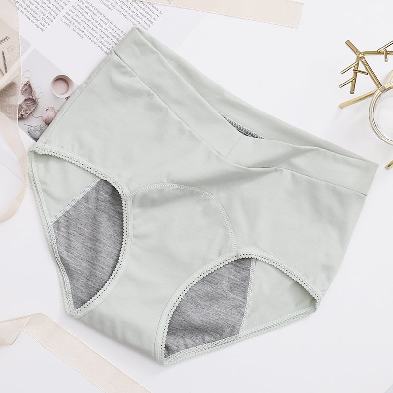 Women’s Leakproof Underwear | High-Waisted Period Panties | Reusable Cotton
