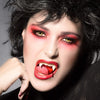 Halloween Vampire Fangs | Retractable Cosplay Denture Props | Realistic Fit for Adults & Kids