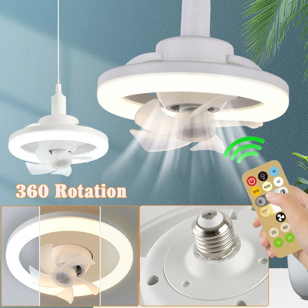 LumaFan™ Bright Comfort Companion