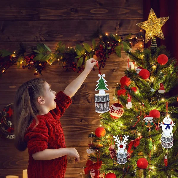 Christmas Money Holder Ornament | Handmade Wooden Decoration | Festive Gift Idea