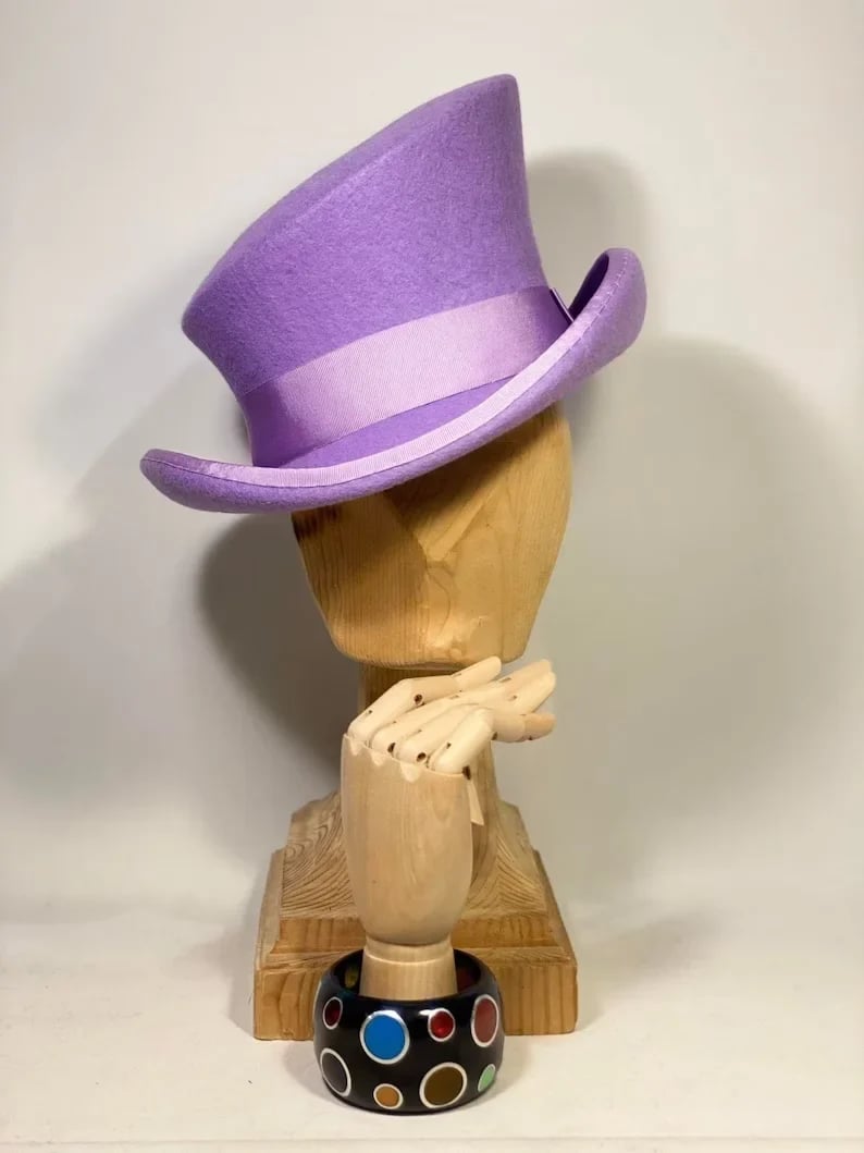 Men’s Asymmetric Top Hat | 100% Wool | Handcrafted Artisan Design