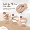 Flat Hair Claw Clip | No-Pinch Comfort Design | Strong Hold for Thick & Fine Hair
