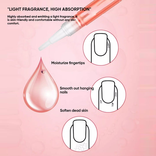 Nail Growth Oil | Moisturizing & Strengthening Formula | Vitamin E & Biotin | 0.17 oz