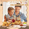Halloween Pie Press | Pumpkin, Apple & Acorn Shapes | Non-Stick Pastry Cutter & Sealer