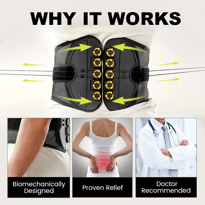 LumbarBrace™ Comfortable Posture Correction