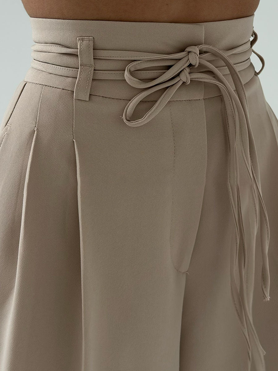 Women’s High-Waist Wide-Leg Pants | Lightweight Flowing Fit | All-Day Comfort