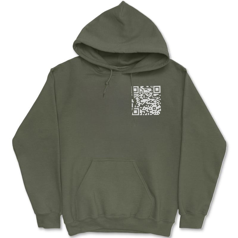 ScanThis - Hilarious QR Code Hoodie