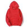 Heidi-Mode | Solid Color Hooded Sweatshirt Made of Cotton for Women