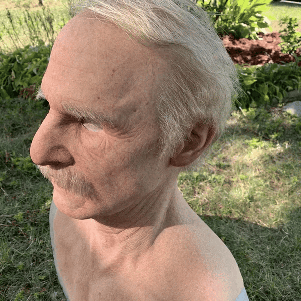 MaskEnigma™ Holloween Realistic Elderly Disguise