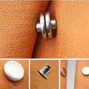 Magnetic Curtain Clips | Alloy Button Holders for Light Blocking & Secure Drapes