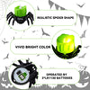 Halloween Spider LED Candle Lights | Flameless Battery Operated | Warm Yellow Glow | Indoor/Outdoor Decoration