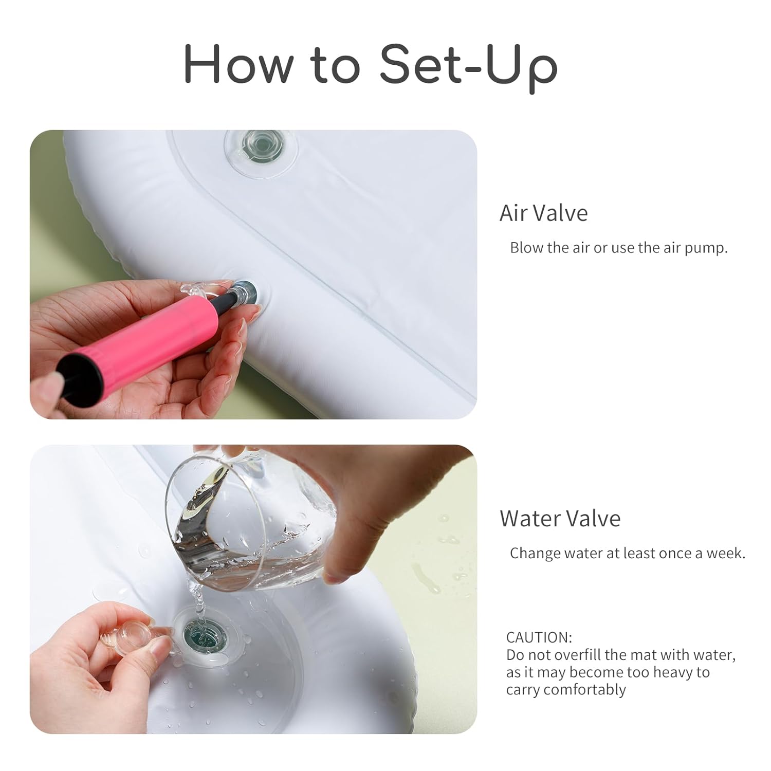 1+1 Free | Baby Tummy Time Water Mat | Developmental Play Cushion | BPA-Free & Safe | TummyRest™