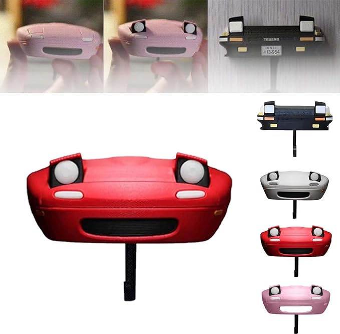 Wall-Mounted Key Holder | Classic Car Design | Plastic | 21×10 cm | With Lighting