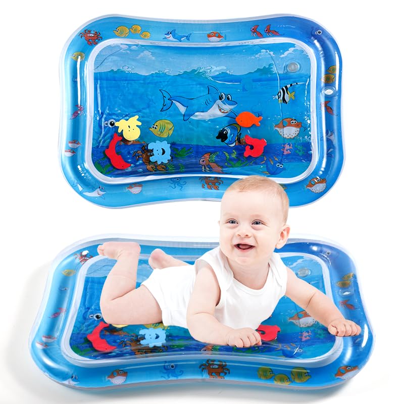 1+1 Free | Baby Tummy Time Water Mat | Developmental Play Cushion | BPA-Free & Safe | TummyRest™
