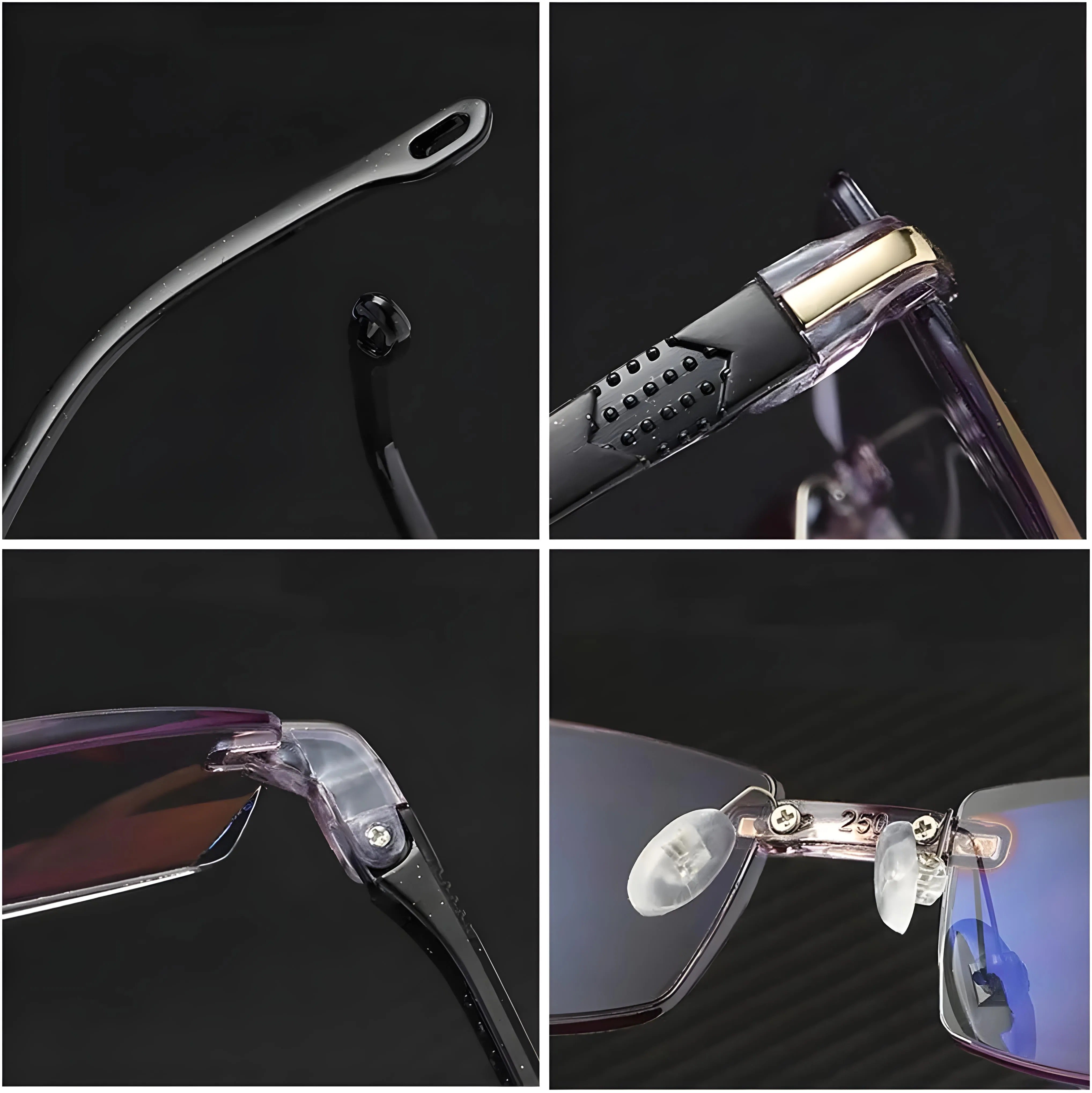 Progressive Reading Glasses | RayGuard™ Blue Light Blocking Lenses | Anti-Glare & Scratch-Resistant | 1+1 Free Offer