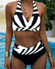 Adele | Striped Bikini Set