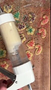 Cookie Press Kit | 20 Stainless Steel Discs & 4 Nozzles | Adjustable Size & Easy Clean | BakeJoy™