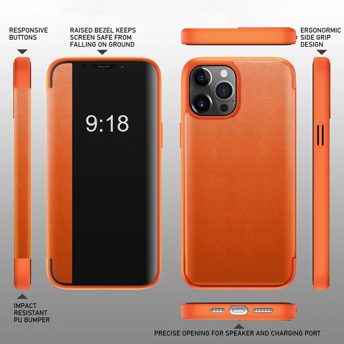 FlipCase™ Transparent Drop Defense Case