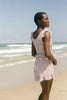 Swimsuit with integrated bra and removable cups