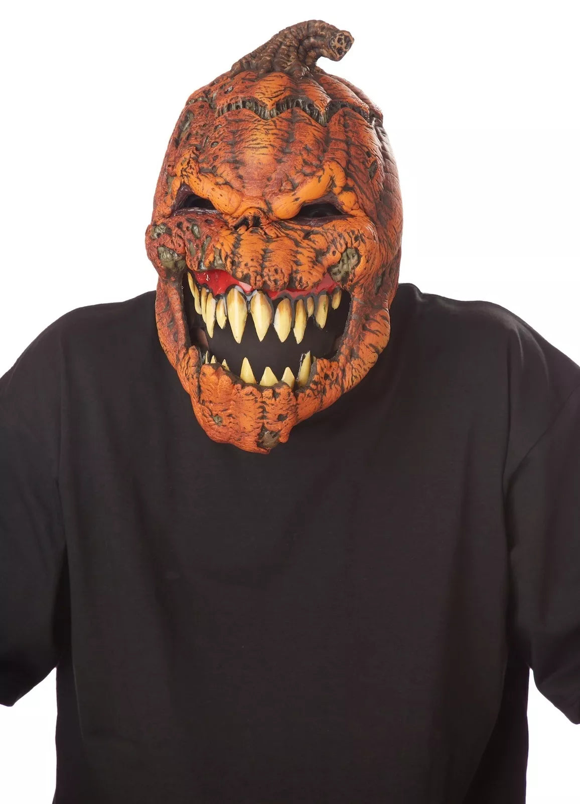 Halloween Pumpkin Mask | Ani-Motion Moving Mouth | Overhead Costume Prop