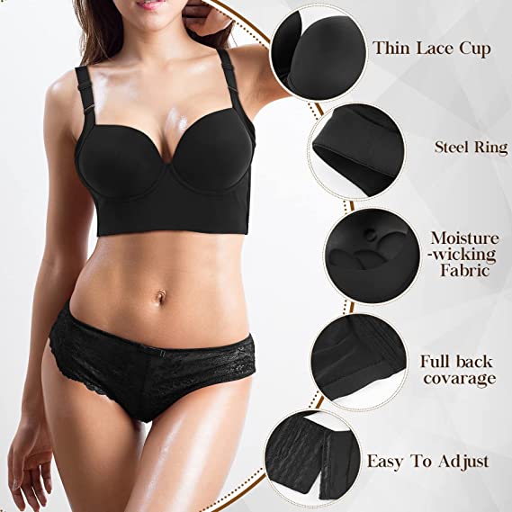 Buy 1 get 1 free - Fashion Deep Cup Bra