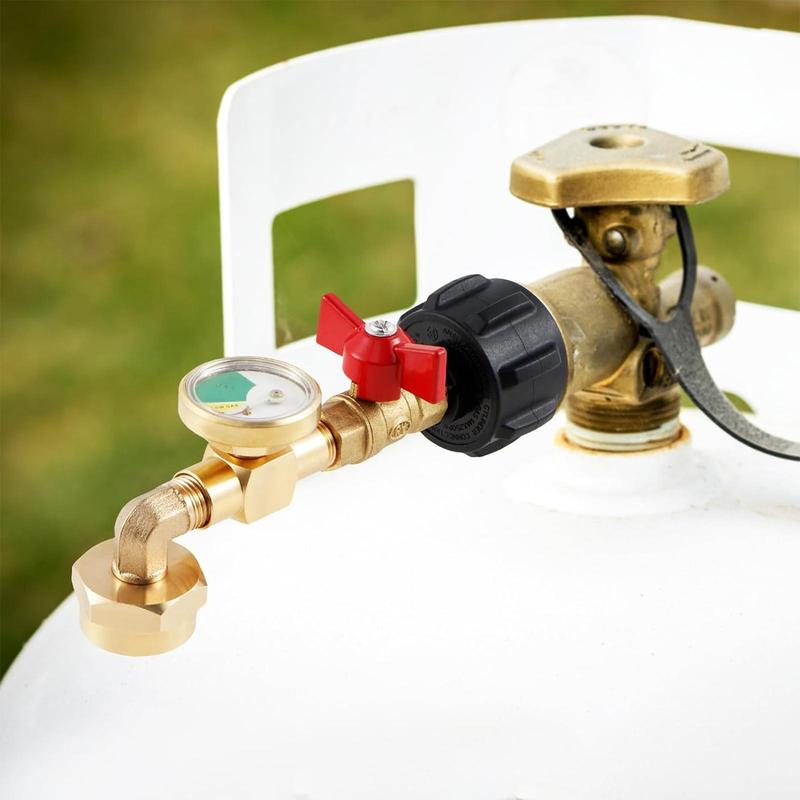 Propane Refill Adapter with Valve