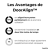 DoorFix™ Door Alignment Tool | Reinforced Aluminum | Precise Closet & Cabinet Installation