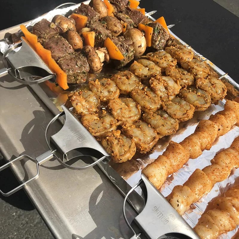 FlameSticks™ Perfectly Grilled Delights