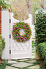 BloomWreath™ Spring & Summer Front Door Wreath | Handmade Floral Grapevine Accent