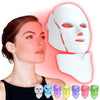 LED Light Therapy Mask | 7-Color Skin Treatment | Wireless Rechargeable