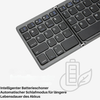Foldable Bluetooth Keyboard with Touchpad | Portable Wireless Mini Keyboard for Windows, Mac, iOS & Android