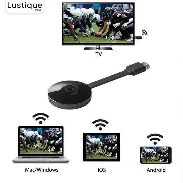 Wireless HDMI Display Adapter | MediaLink™ 1080P WiFi Screen Mirroring for Android, iOS, Windows & Mac