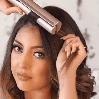 2-in-1 Hair Straightener & Curler | Adjustable Temperature | Ceramic Coating | Salon-Quality Results