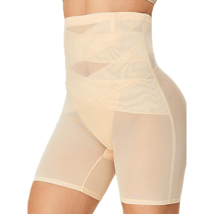 Women’s High-Waisted Shapewear Shorts | Cross Compression | Tummy Control & Booty Lift