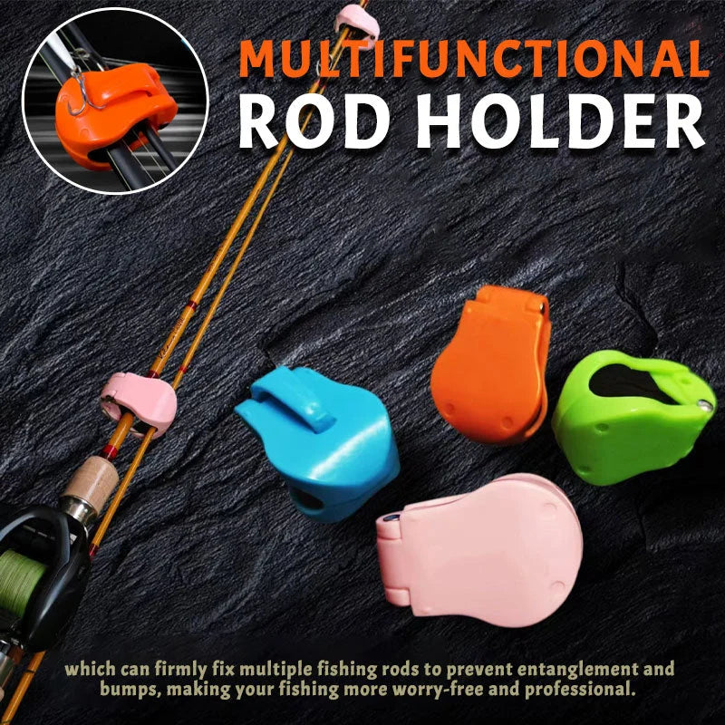 Fishing Rod Holder Strap | Multi-Rod Organizer | Elastic Anti-Slip Storage & Transport