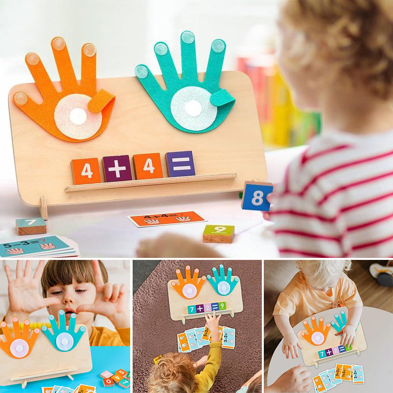 1 Set of Finger Counting Math Montessori Toys