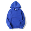Heidi-Mode | Solid Color Hooded Sweatshirt Made of Cotton for Women