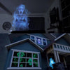 Halloween & Christmas Window Projector | LED Holographic Scenes | Includes Tripod & Videos
